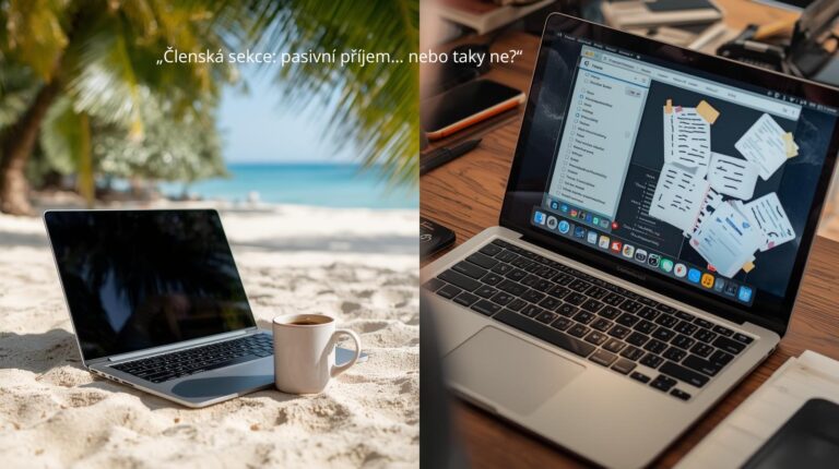 Jak vytvořit předplatné (členskou sekci) a mít pravidelný příjem